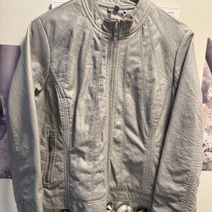 Grey XL Cute & Comfy Motorcycle Jacket